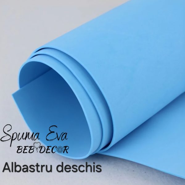 Spuma Eva Albastru Deschis