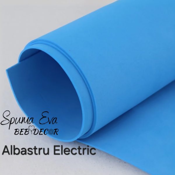 Spuma Eva Albastru Electric
