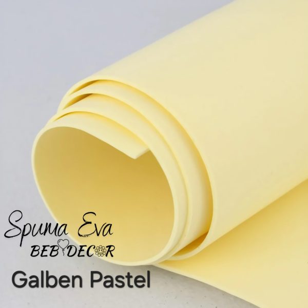 Spuma Eva Galben Pastel