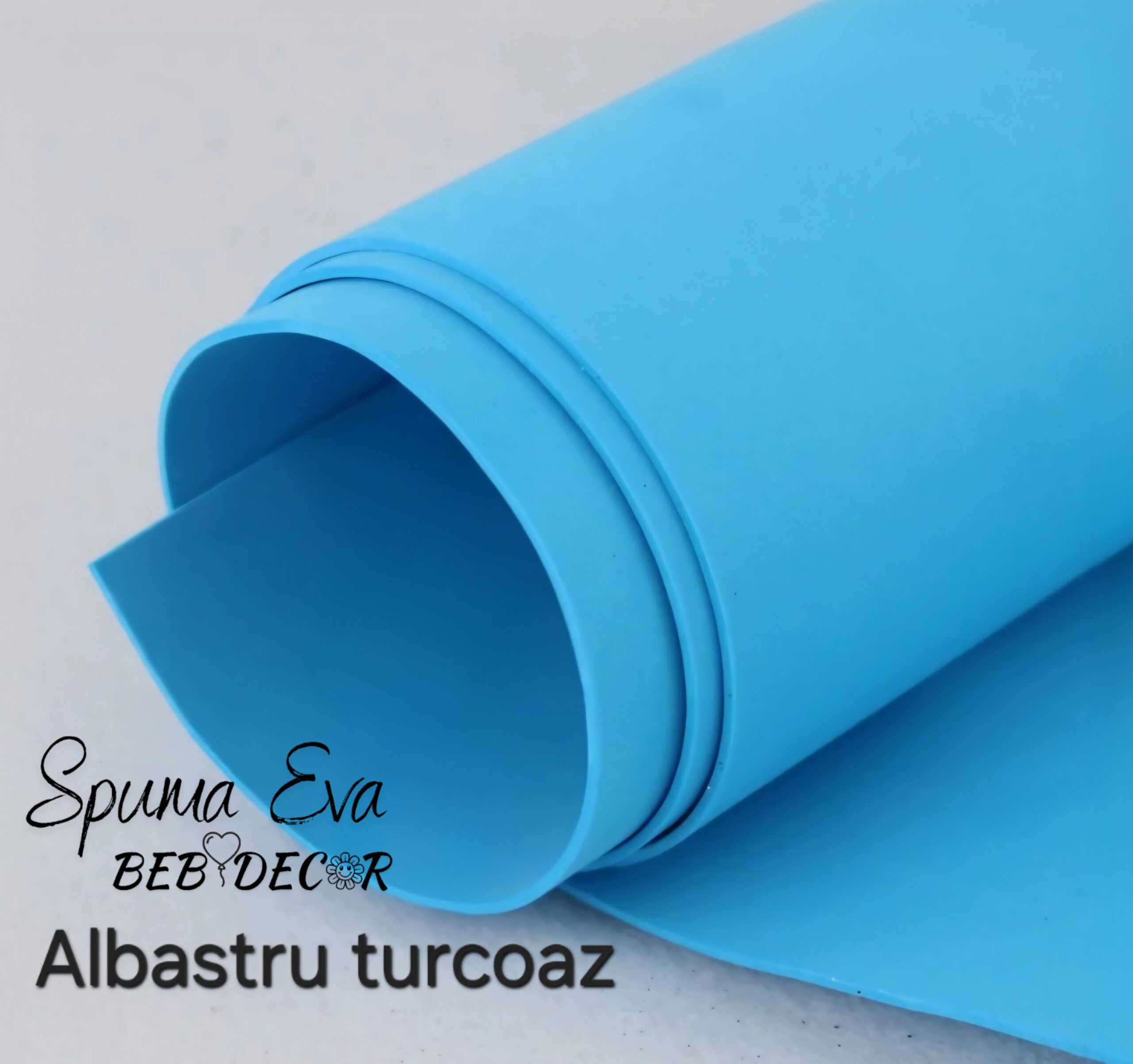 Spuma Eva Albastru Turcoaz